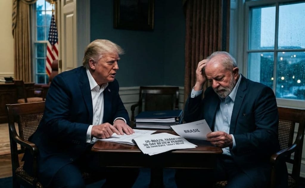 O Vazio de Veludo: A Quinta-Feira em Washington