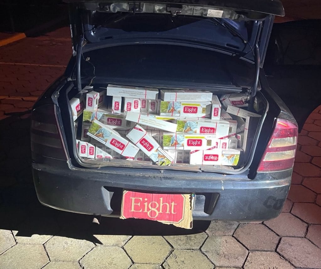Motorista é preso com cigarros contrabandeados em Santo Anastácio