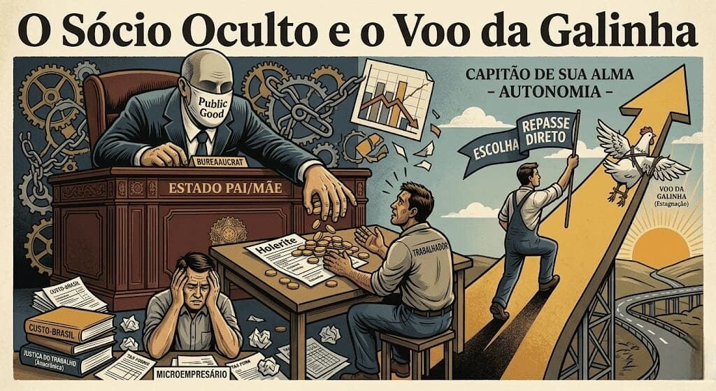 ​O Sócio Oculto e o Voo da Galinha