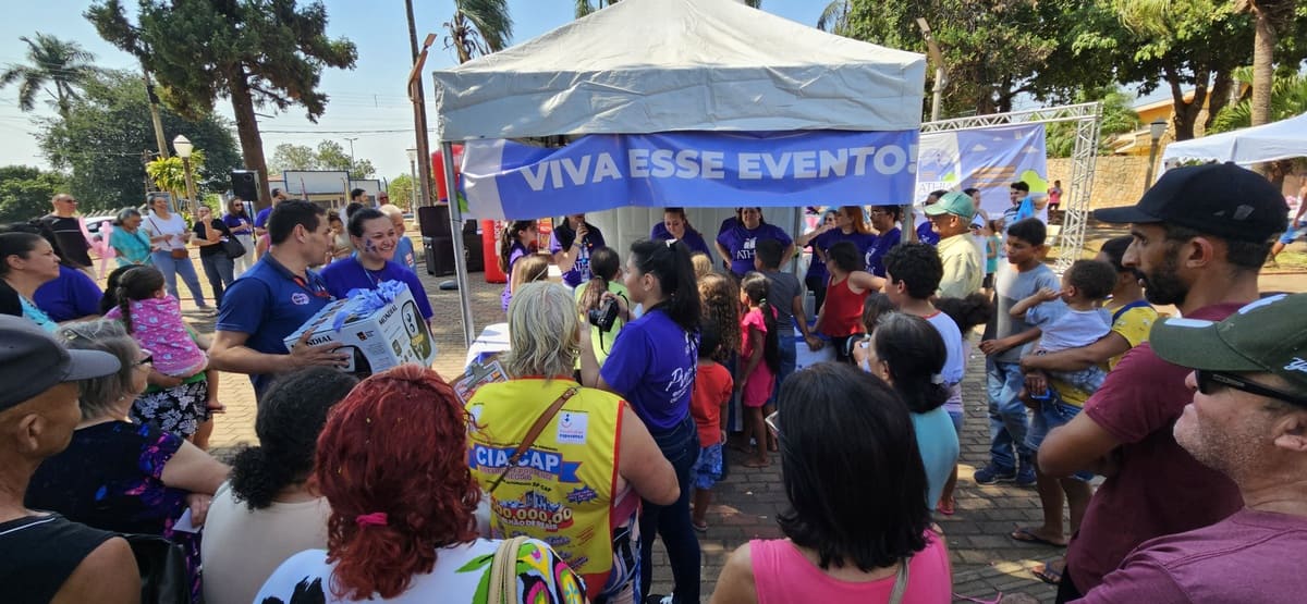 Projeto 'Athia na Praça' reúne grande público em Álvares Machado