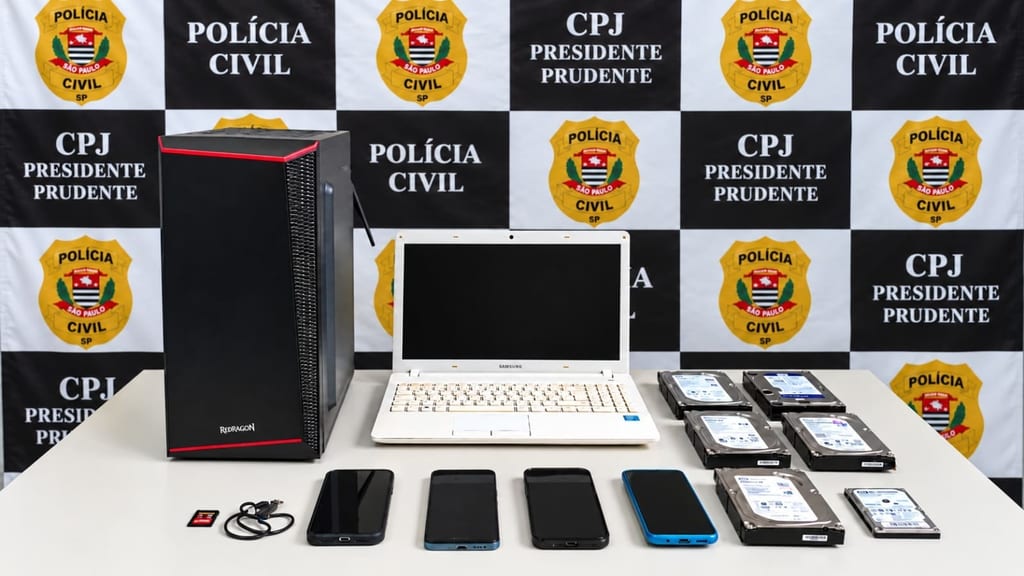 Polícia Civil apreende equipamentos ligados a perfil falso que atacava adolescente