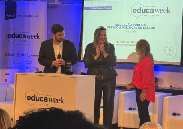 Cidadescola de Prudente se destaca entre iniciativas de educação pública do Brasil