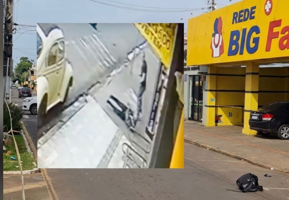 Tentativa de roubo termina com homem morto a tiros no Centro de Presidente Epitácio. Foto: Polícia Civil