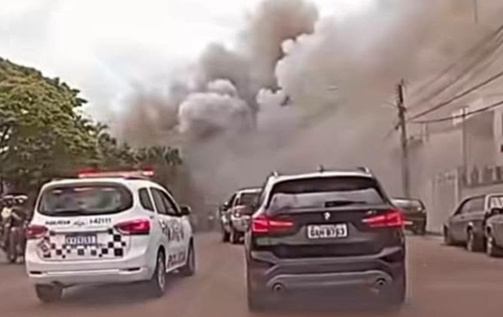 Polícia investiga suspeita de incêndio criminoso em residência de Santo Anastácio. Foto: Redes Sociais